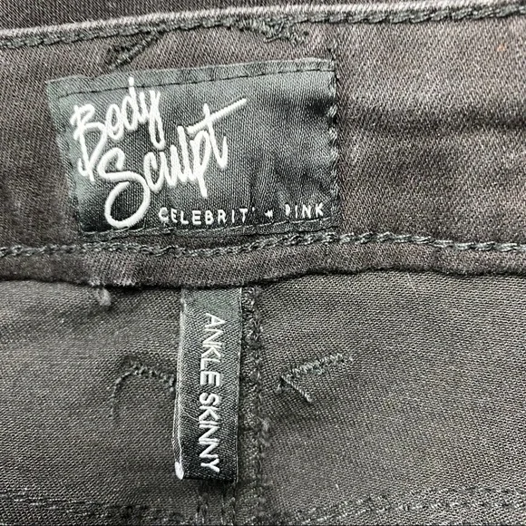 Celebrity Pink Pants Body Sculpt Black 28 - Picture 7 of 8